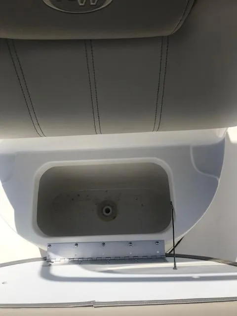 Slide: The Image of 2024 Key West 189 FS boat storage compartment. - 19