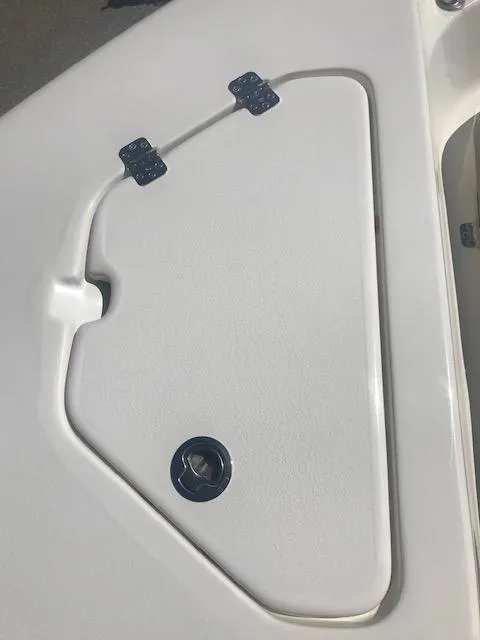 Slide: The Image of 2024 Key West 189 FS boat storage compartment. - 5