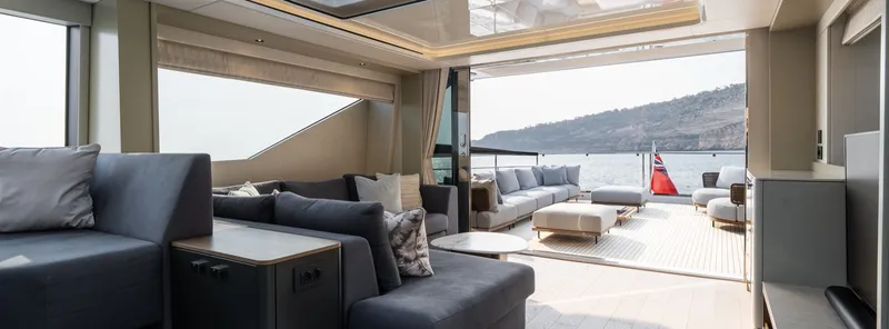 Slide: The Image of Sunseeker 82 Ocean Enclosed 2027 - 2