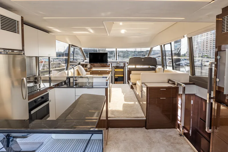 Slide: The Image of 2020 Prestige Yachts 590 Fly - 9