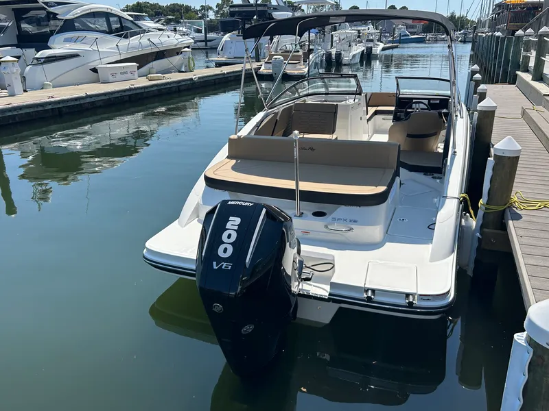 Slide: The Image of Sea Ray SPX 210 Outboard 2026 - 3