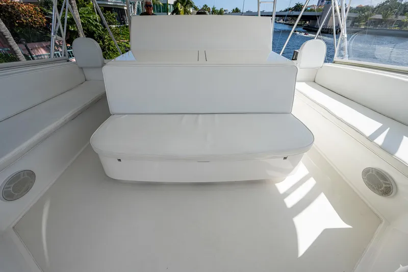 Slide: The Image of Viking 74 Convertible Reel Estate- Flybridge Seating - 40