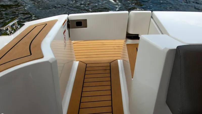 Slide: The Image of 2023 Alfastreet 21 Open boat with sleek wooden deck design. - 32