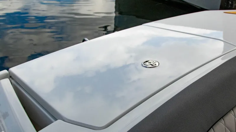 Slide: The Image of 2023 Alfastreet 21 Open boat reflecting sky on water. - 33
