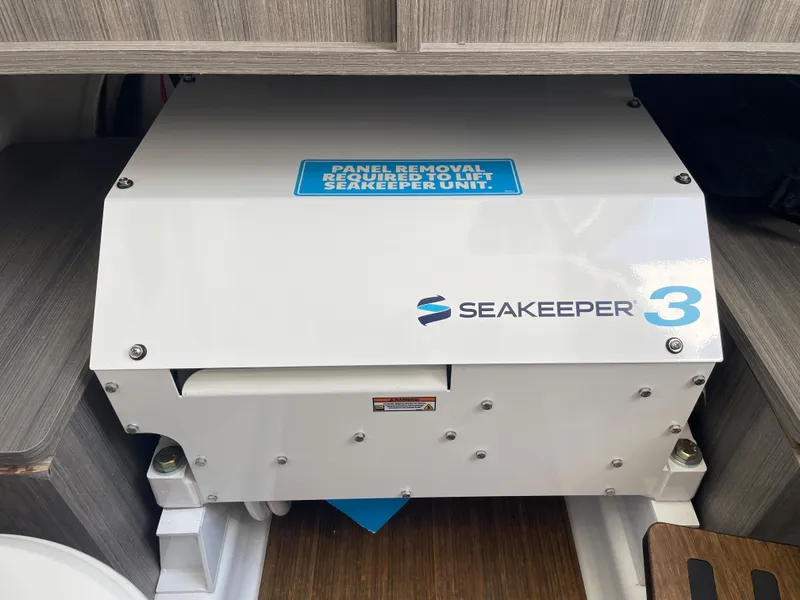 Slide: The Image of Seakeeper 3 stabilizer installed in 2023 Wellcraft 352 Fisherman boat. - 32