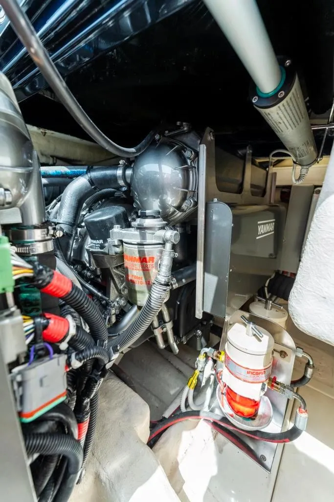 Slide: The Image of Engine compartment of a 2020 Riva Aquariva Super luxury boat. - 26