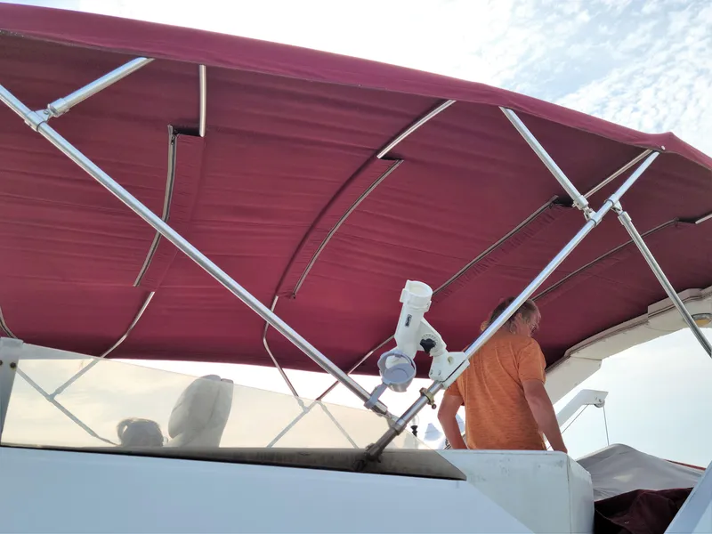 Slide: The Image of Fly Bridge Canvas Like New - 9