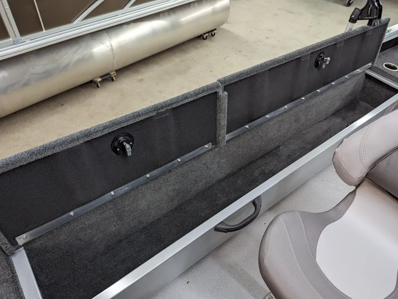 Slide: The Image of 2023 Smoker Craft Adventurer 188 T boat interior storage compartment - 13