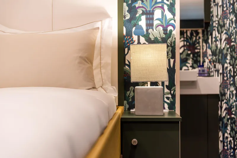 Slide: The Image of Luxurious bedroom in Damen YS 4508 yacht, year 2019. - 19