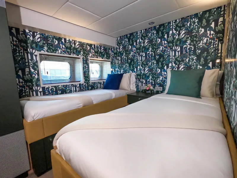 Slide: The Image of Luxurious cabin interior of Damen YS 4508 yacht, 2019 model. - 21