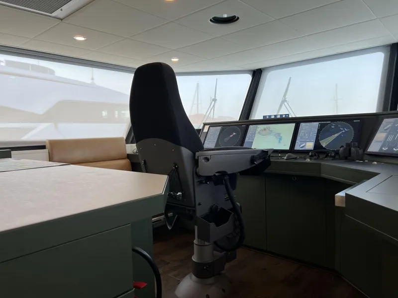 Slide: The Image of Bridge of Damen YS 4508 yacht, built in 2019. - 26