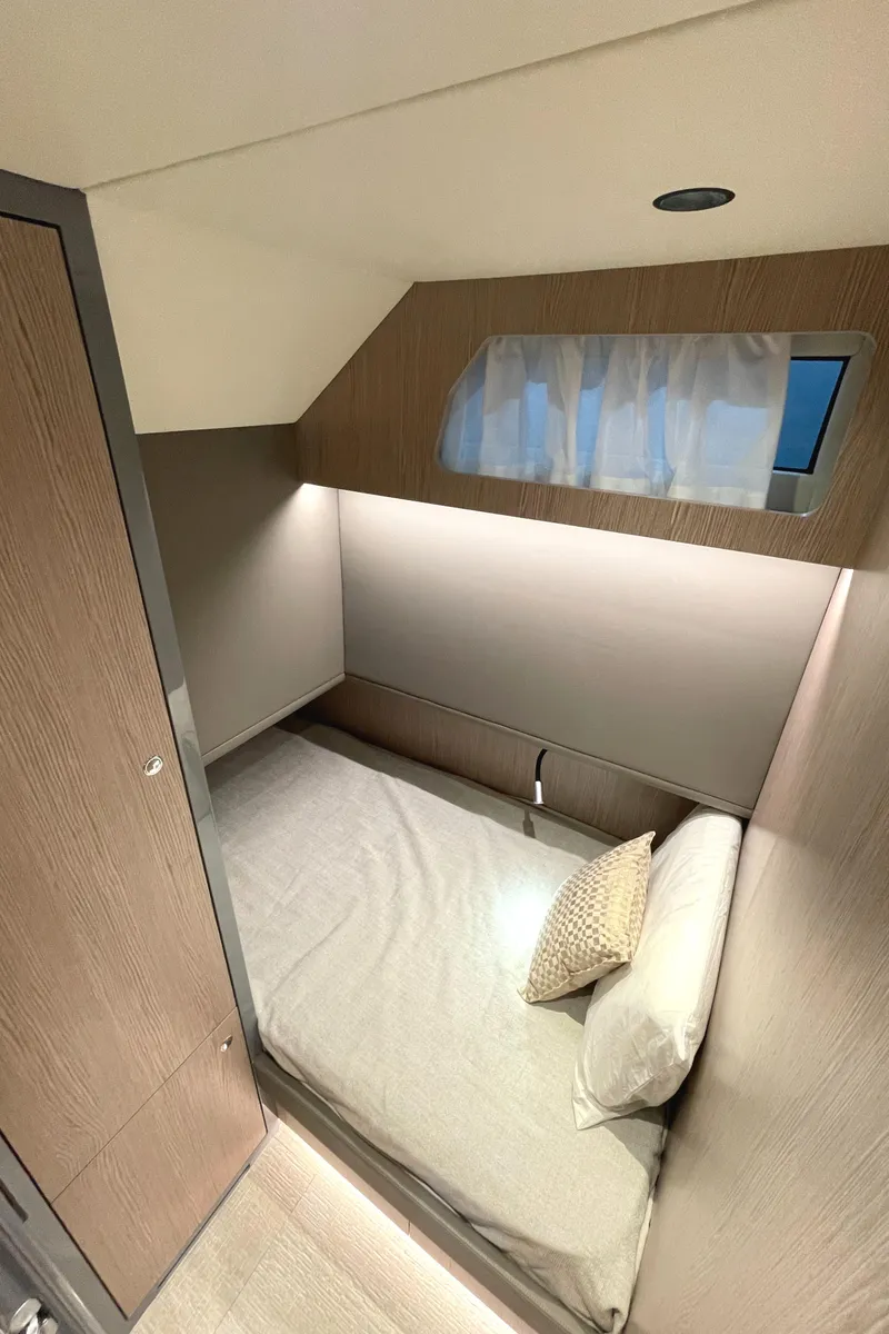 Slide: The Image of 2023 Canados 431 GLADIATOR cabin with bed and window. - 32