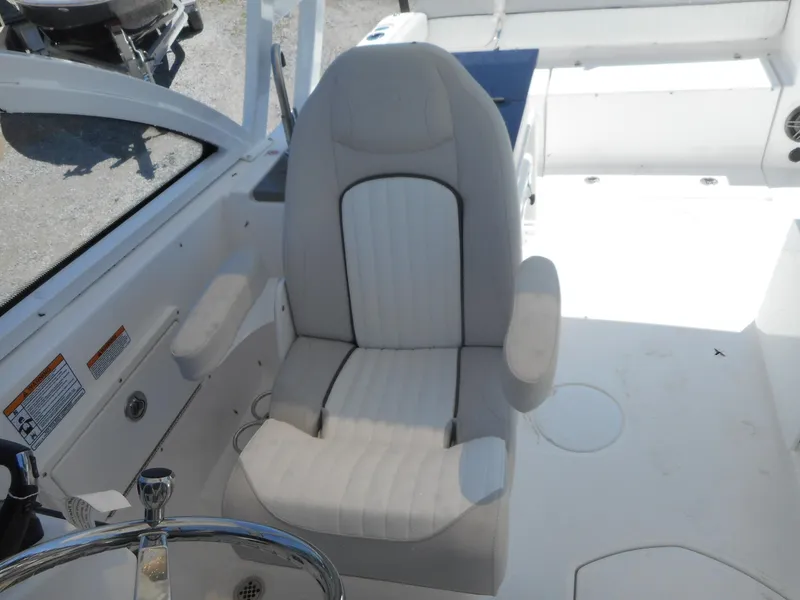 Slide: The Image of Captain's chair on a 2023 Sea Fox 268 Traveler boat. - 11