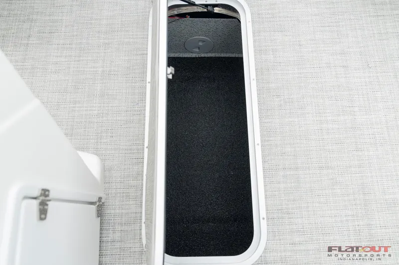 Slide: The Image of 2023 South Bay S224 Universal Lounge 200HP storage compartment. - 14