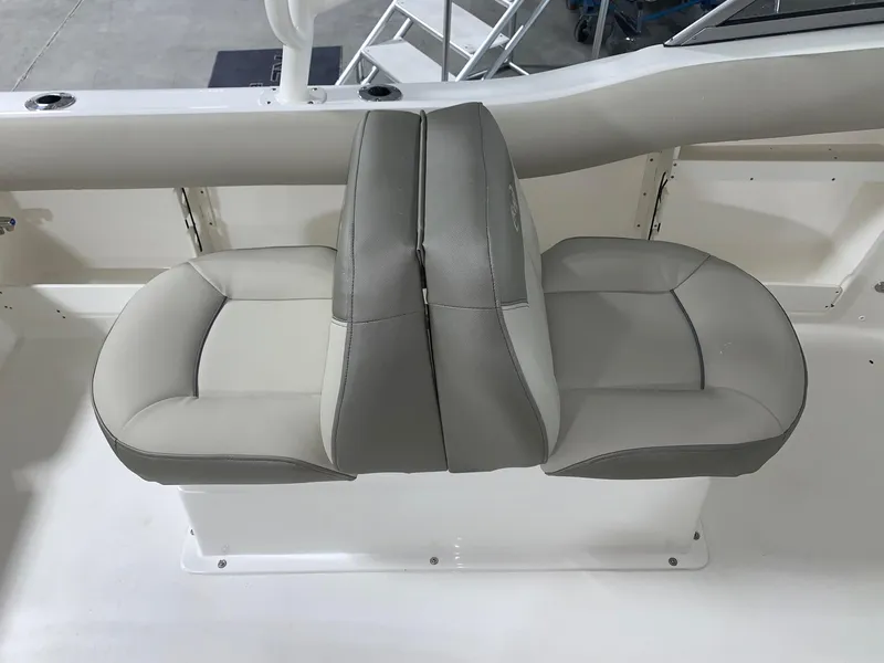 Slide: The Image of 2024 Key West 239 DFS boat with dual seating. - 16
