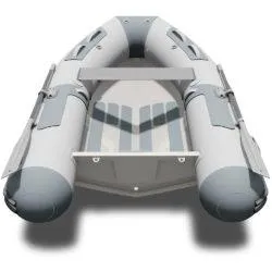 Slide: The Image of 2023 Zodiac Cadet 270 RIB ALU PVC inflatable boat, front view. - 11