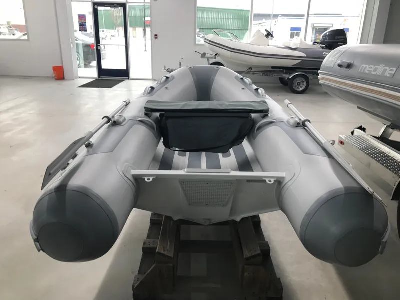 Slide: The Image of 2023 Zodiac Cadet 270 RIB ALU PVC inflatable boat in showroom. - 6