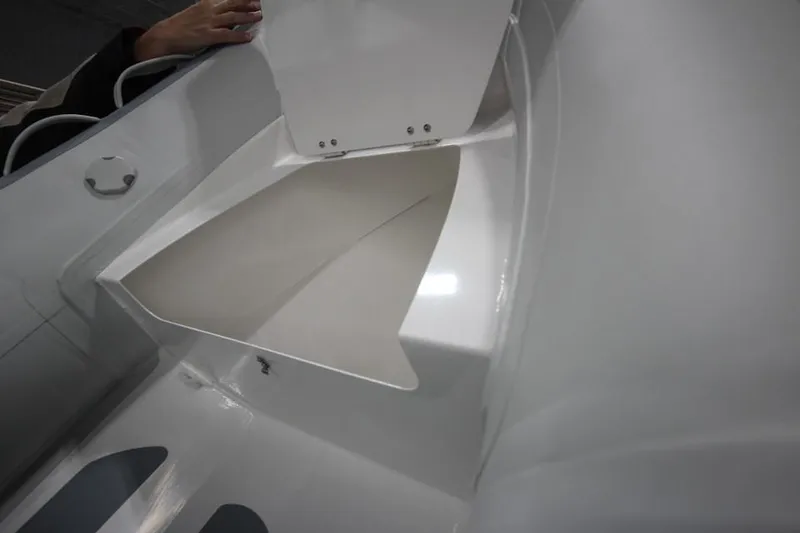 Slide: The Image of 2023 Zodiac Cadet 330 DL RIB ALU PVC storage compartment. - 4