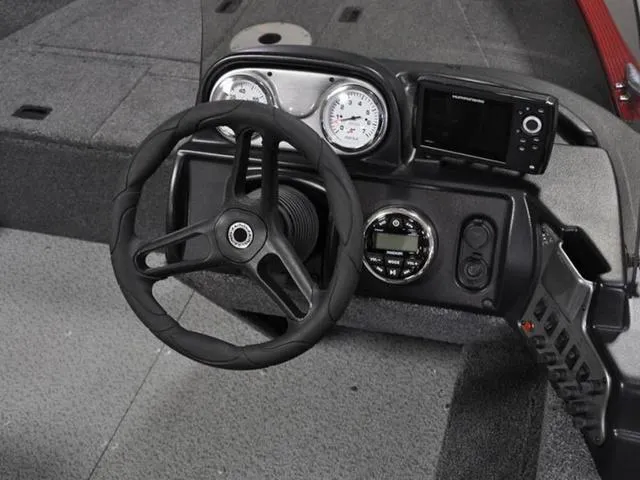 Slide: The Image of 2023 Lund 1650 Angler SS with Mercury 50 HP outboard motor. - 7