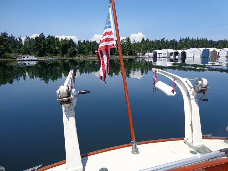 Slide: The Image of Monk Flybridge Sedan 1946 - 52