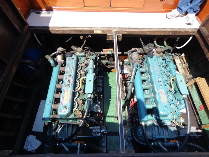 Slide: The Image of Monk Flybridge Sedan 1946 - 56