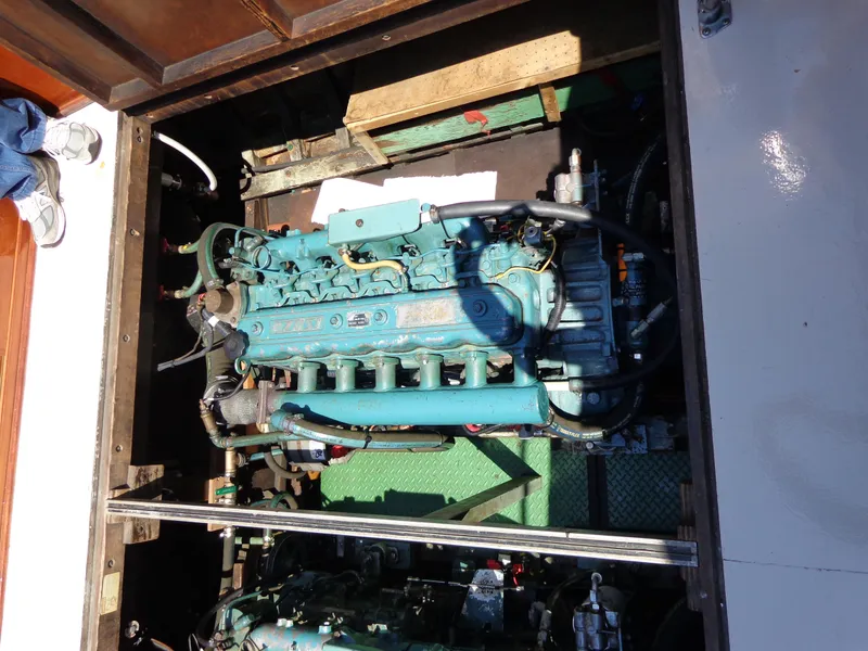 Slide: The Image of Monk Flybridge Sedan 1946 - 58