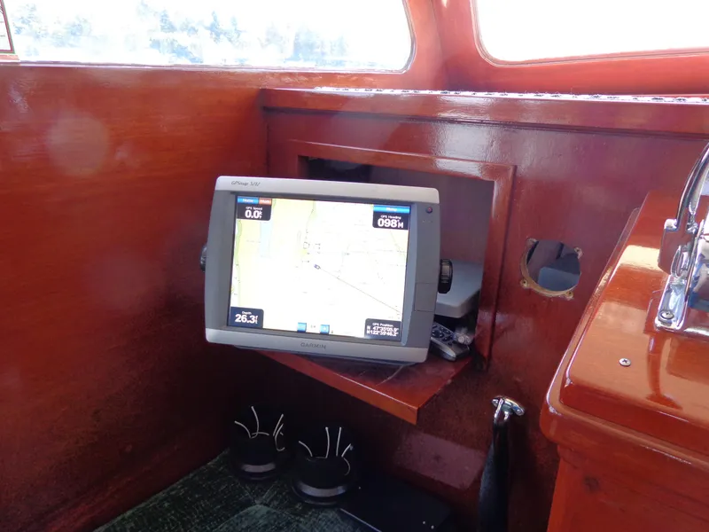 Slide: The Image of Monk Flybridge Sedan 1946 - 71