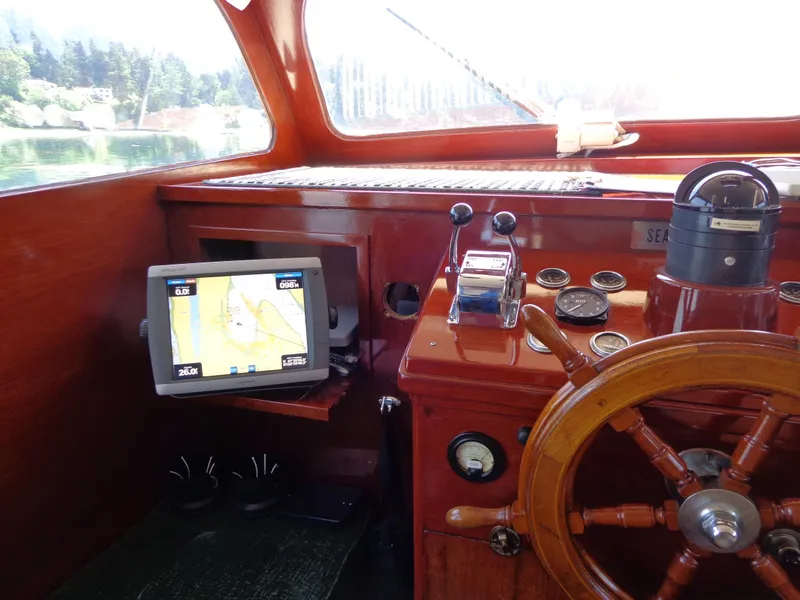 Slide: The Image of Monk Flybridge Sedan 1946 - 72