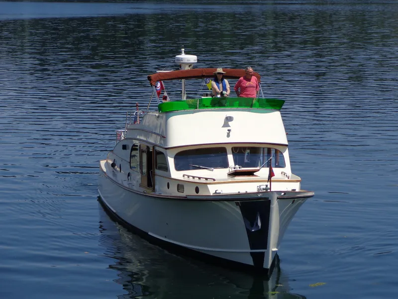 Slide: The Image of Monk Flybridge Sedan 1946 - 80