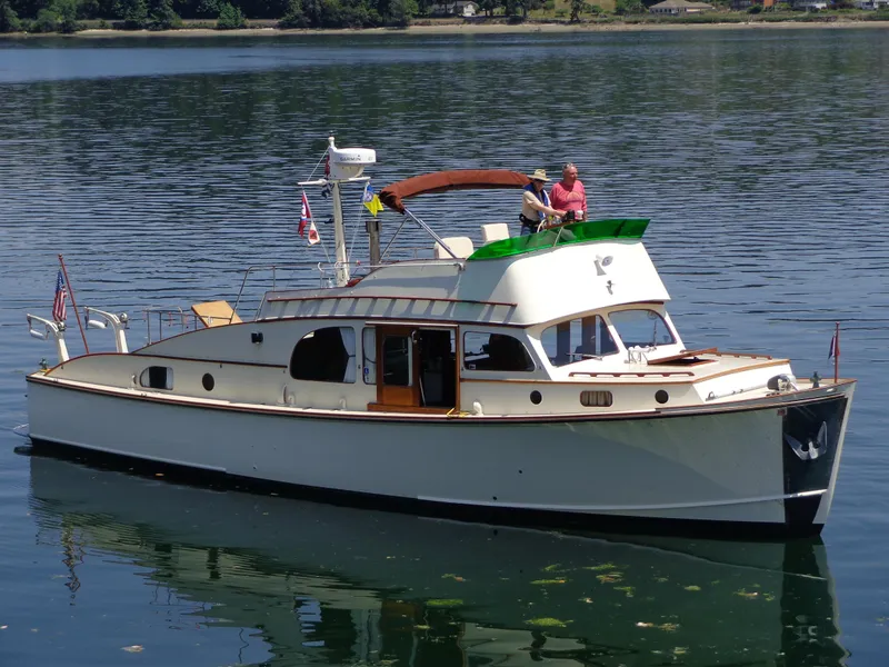 Slide: The Image of Monk Flybridge Sedan 1946 - 81