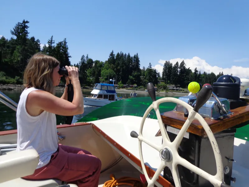 Slide: The Image of Monk Flybridge Sedan 1946 - 89