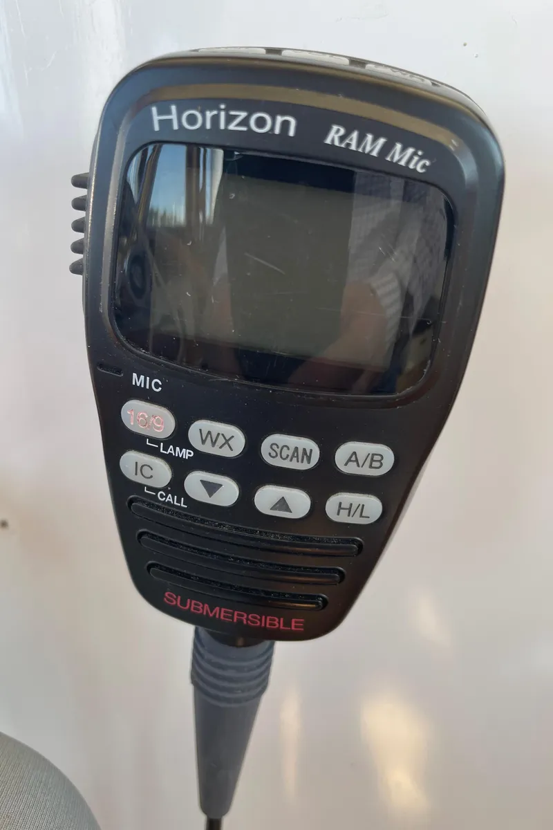 Slide: The Image of Horizon RAM Mic on 1996 Downeast 36 Lobster Boat, submersible and multifunctional. - 21