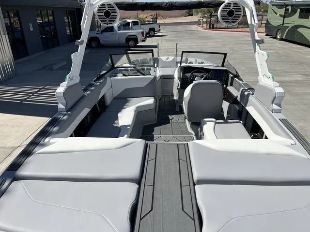 Slide: The Image of 2023 ATX Boats 22 TYPE-S interior with spacious seating and modern design. - 11