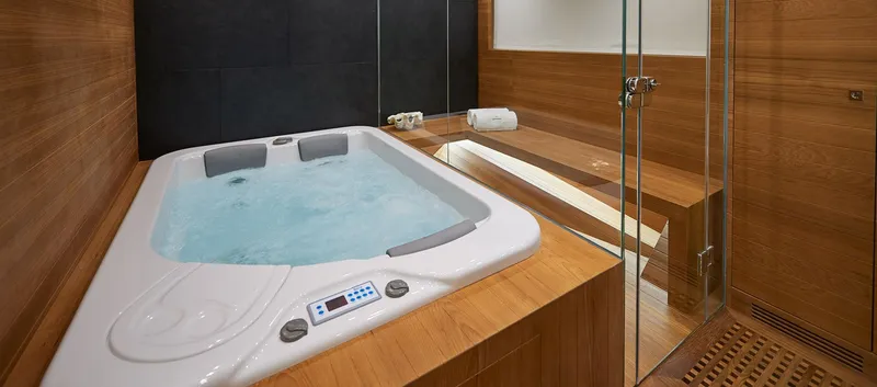 Slide: The Image of Luxurious spa bath in 2023 Astondoa 100 Century yacht. - 44