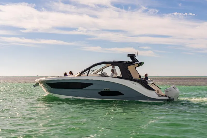 Slide: The Image of Sea Ray Sundancer 370 Outboard 2024 - 2