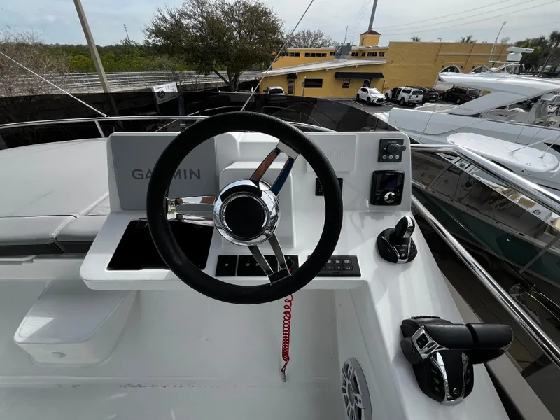 Slide: The Image of 2024 Jeanneau NC Weekender 1295 Fly helm with Garmin navigation system - 40