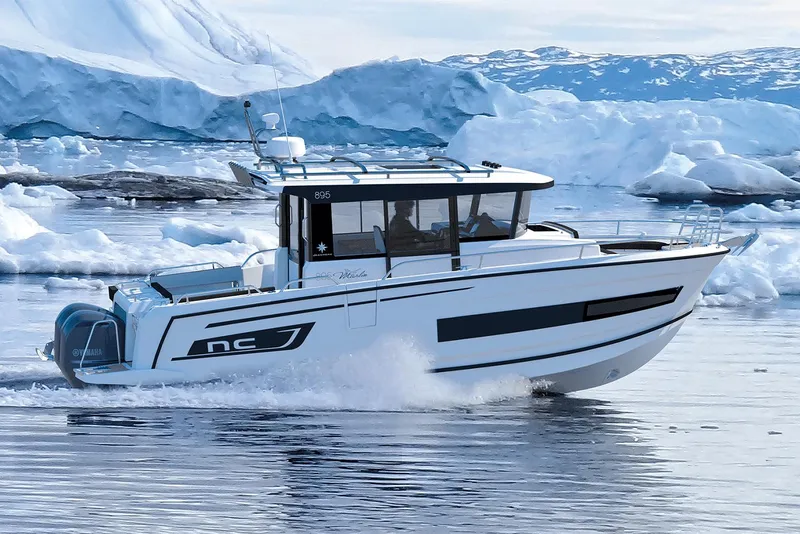 Slide: The Image of 2024 Jeanneau NC Sport 895 hull with bow thruster. - 7