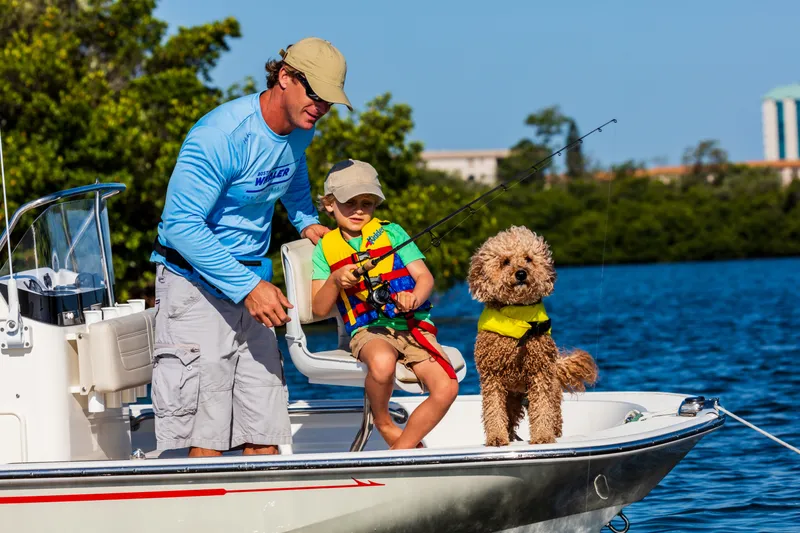 Slide: The Image of Boston Whaler 150 Montauk 2027 - 28