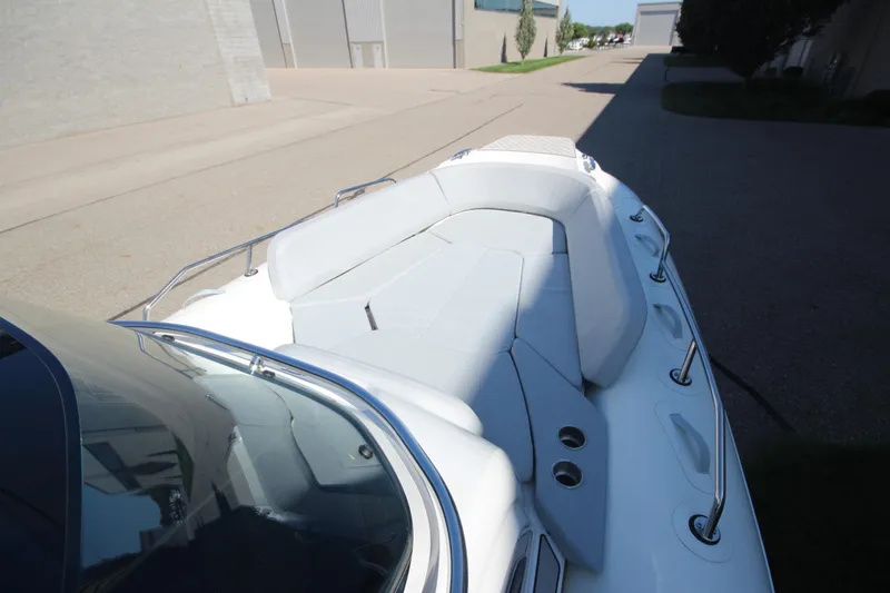 Slide: The Image of 2024 Zodiac MEDLINE 9 NEO boat with sleek seating and modern design. - 33