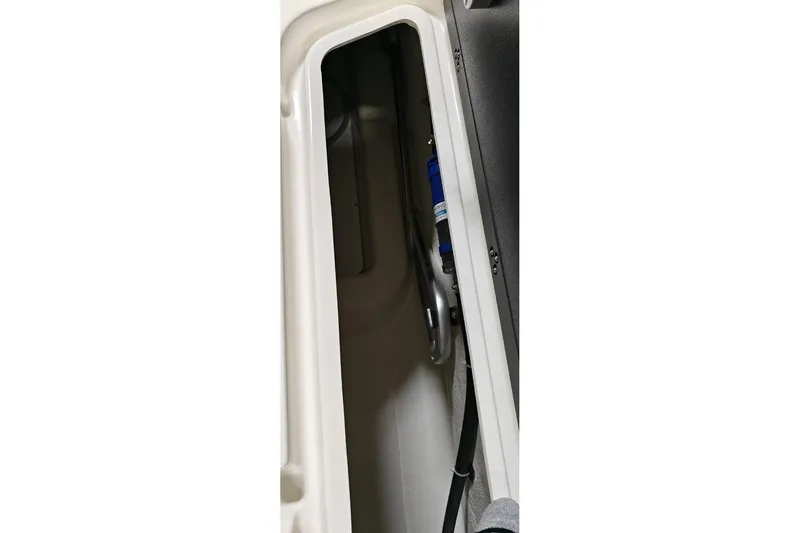 Slide: The Image of 2024 Zodiac MEDLINE 9 NEO storage compartment, showcasing interior design and equipment. - 37