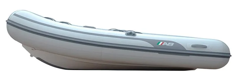Slide: The Image of 2023 AB Inflatables 10 AL inflatable boat, side view. - 12