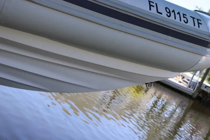 Slide: The Image of 2021 Ballistic RIB boat hull with registration number FL 9115 TF. - 26