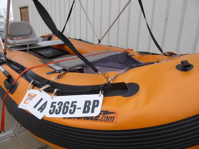 Slide: The Image of 2015 Sea Eagle 14' inflatable boat with registration IA 5365-BP. - 11