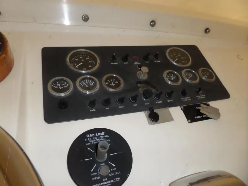 Slide: The Image of Bertram 42 Flybridge Motor Yacht 1978 - 57