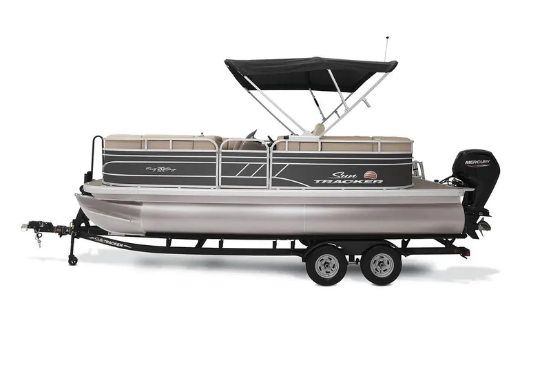 Slide: The Image of Sun Tracker Party Barge 20 DLX 2023 - 7