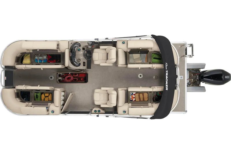 Slide: The Image of Sun Tracker Party Barge 22 XP3 2023 - 13