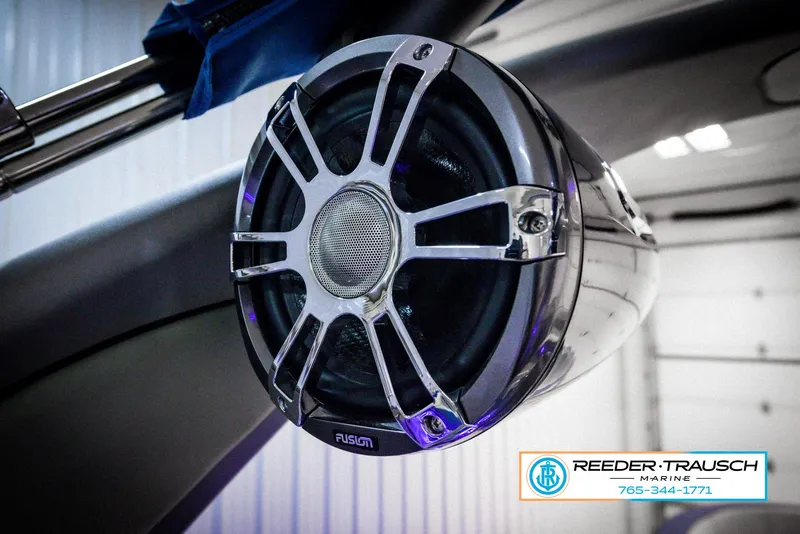 Slide: The Image of 2023 Avalon Waketoon boat speaker system by Reeder-Trausch Marine. - 46