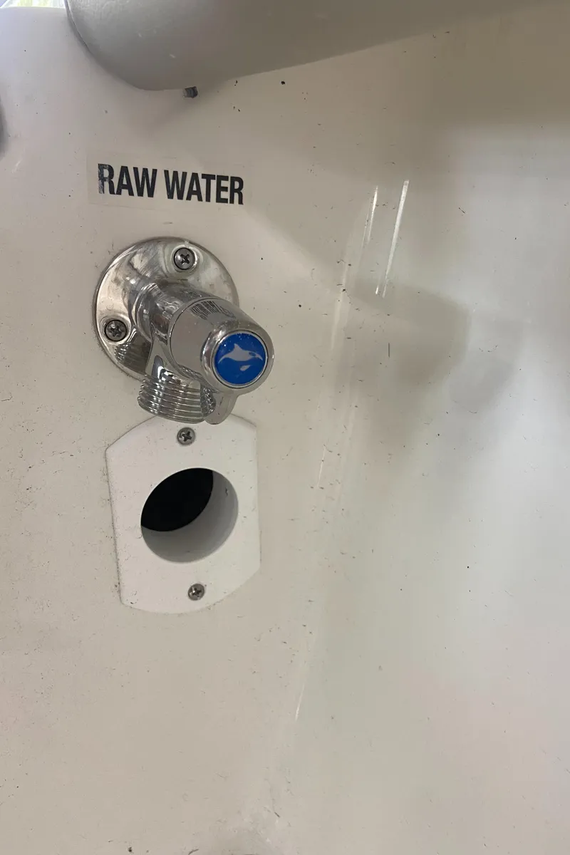 Slide: The Image of 2024 Key West 250 Bay Reef raw water inlet valve - 26