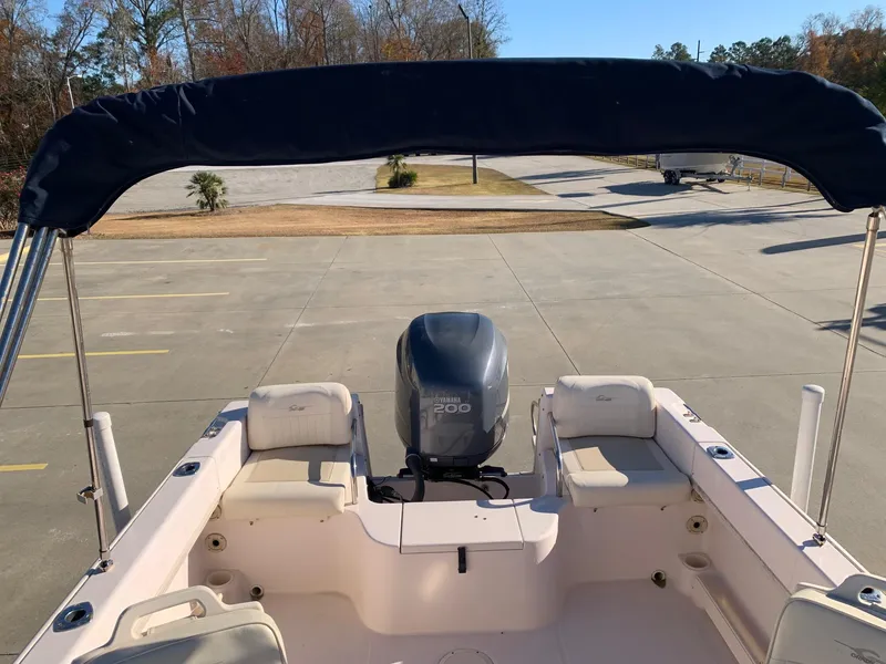 Slide: The Image of 2009 Grady-White Tournament 205 boat with Yamaha 200 outboard motor. - 12