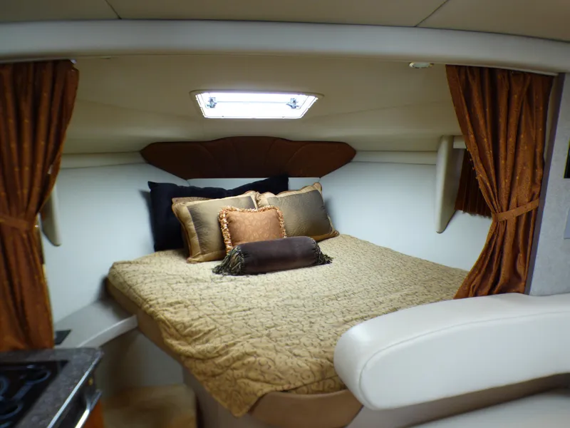 Slide: The Image of Interior of a 2004 Formula 31 Performance Cruiser with cozy bed. - 12